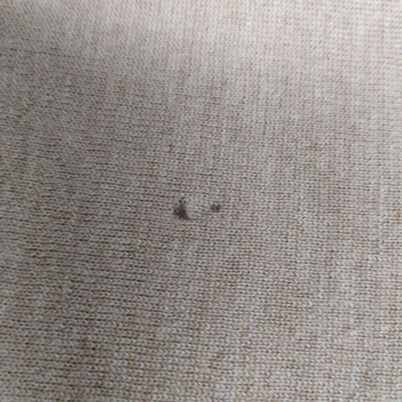 Talbots carmel 100% Merino Wool Cowl Neck Sweater Large NWOT - Picture 5 of 6